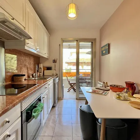 Beautiful Flat With Terrace Near Croisette Daire *